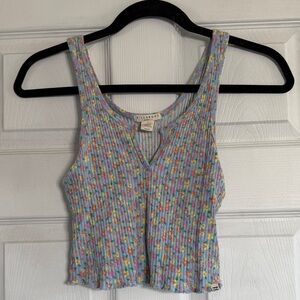 Billabong Multicolor Floral Crop Top